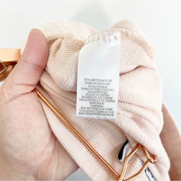 PELOTON Light Pink Graphic Sweatpants Joggers Size XL - Picture 6 of 7